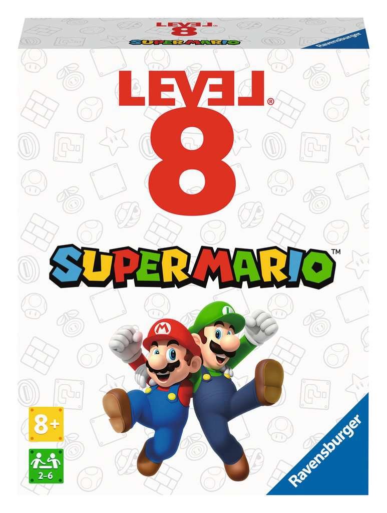 Ravensburger Set Of Cartas Level 8 Super Mario