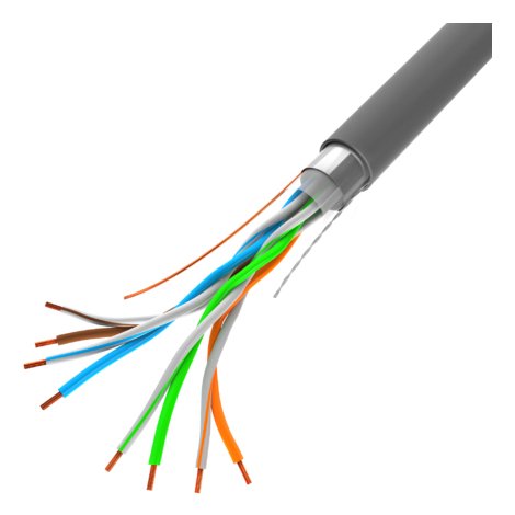 Lanberg Bobina Cable Apantallado LCF5-10CC-0305-S, RJ45,CAT.5E, FTP, AWG24,305M, Gris