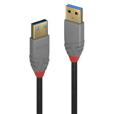 Lindy USB 3.0 Cable Typ a/a Anthra Line M/M 0.5M — image 1