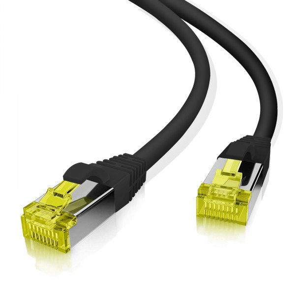Helos Ultra Flex Network Cable S/FTP CAT.6A Tpe Black 25,0M