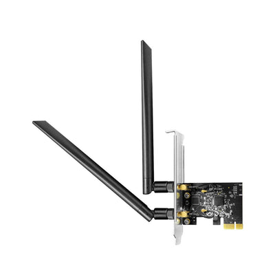 Cudy AC1300 Adapter Network PCIE - Double Band - 2X Antenas Wi-Fi 5 Desmontables - Speed Up To 867Mbps - — image 1