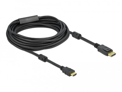 Delock Passives DisplayPort 1.2 Zu HDMI Cable 4K 30 HZ 10M — image 1