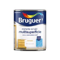 Bruguer Esmalte Acrylic Multisuperficie Satinado Black 0,750L 5057491 — image 1