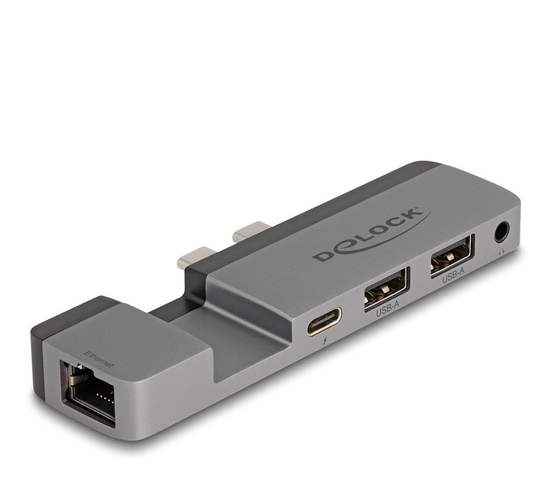 Delock 87757 Dockingstation Macbook Pro / Macbook Air Thunderbolt™ 4 With Resolution 5K / Pd 100W / Hub 10Gbps