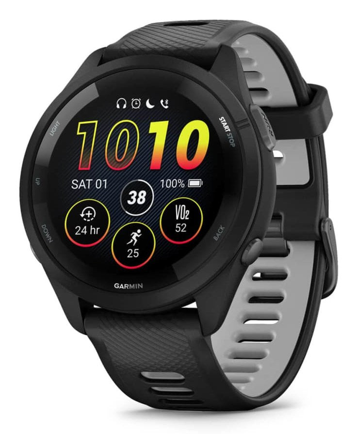 Garmin Forerunner 265 3,3CM (1.3) Amoled 46MM Black GPS (satélite)