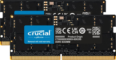 Crucial Memory 32GB DDR5-5600 (2X16GB) SODIMM CL46 (16GBIT) — image 1