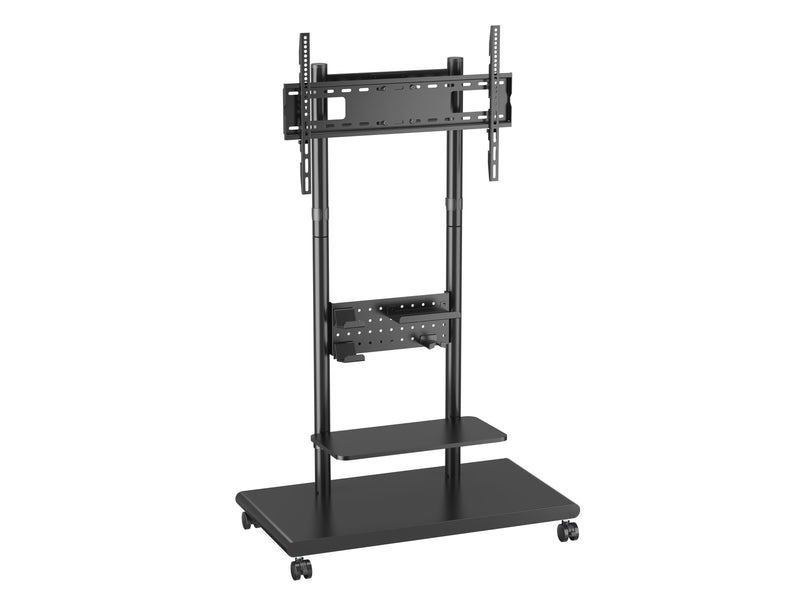 Equip Stand Floor With Wheels Screen 50 - 90 Max. VESA 600X400 60KG Tablero Perforado