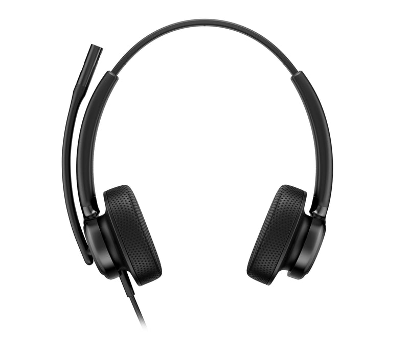 Poly Auricular HP Mission 425 Mission 400 Series Oreja Cableado Cancelación Sound Activo USB-A USB-C Negro Cer
