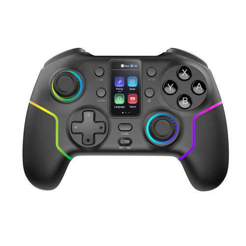 Mars Gaming Gamepad Wireless MGP-V3 Black Screen LCD / Iluminación RGB / Compatible With Switch, PC, Android,  — image 1