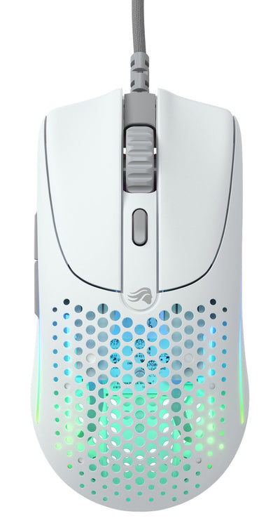 Glorious Mouse Model Or 2 USB RGB Optical Gaming Mouse - Matte White [GLO-MS-OV2-MW] — image 1