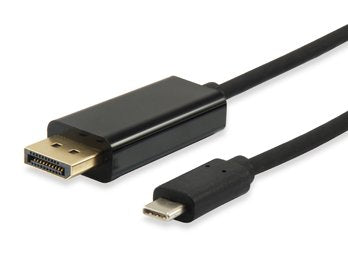 Equip Cable USB-C Male a DisplayPort Male 1.8M Black 133467