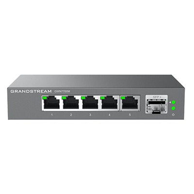 Grandstream Networks Switch GWN7700M No Administrado 2.5G Ethernet (100/1000/2500) Black — image 1