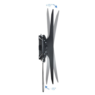 TooQ Stand Fixed Wall TV 60-100 - Tilt - Weight Max. 130KG - VESA 1000X800MM - Black — image 1