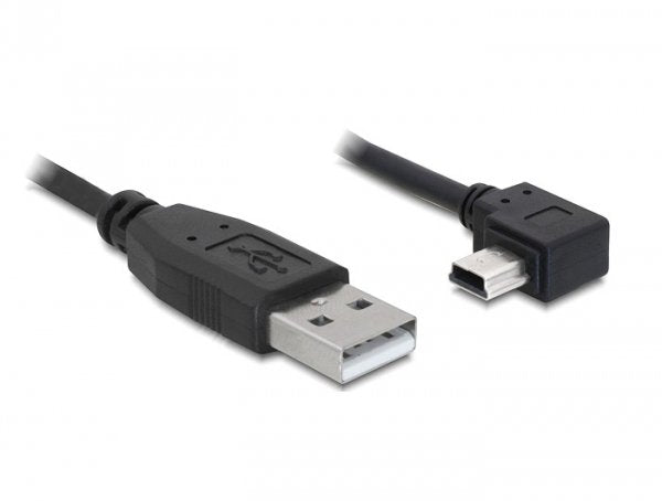 Delock 82684 USB Cable 5M USB 2.0 USB a Mini-usb B Black