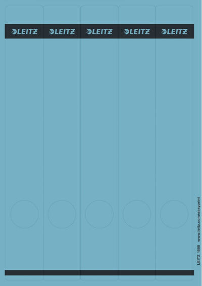 Leitz 1688 Labels Ring Binder 5.2CM Anchura Lomo 39,0 X 285,0MM — image 1