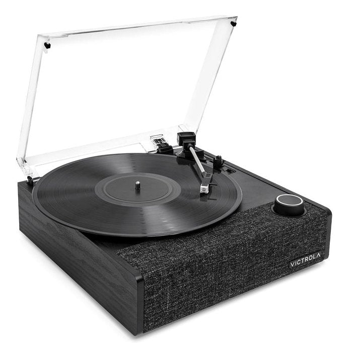 Victrola Tocadiscos Eastwood Ii With Finish Black With Speakers Bluetooth 5.1 And Tecnología Vinyl Stream, Rep