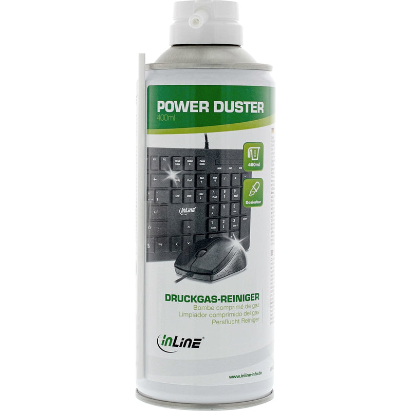 Inline Limpiador Air Compressed High Presión Servers Informáticos Aerosol PC 400ML