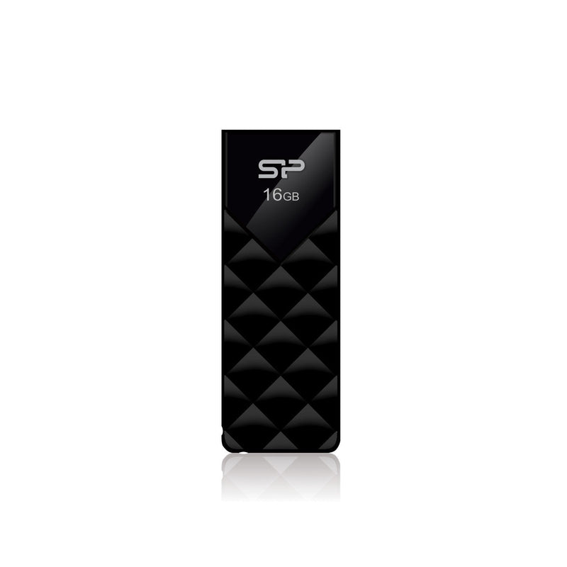 USB Flash Drive Silicone Power U03 USB 2.0 32GB Black