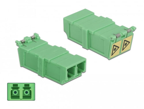 Lwl Empalme With Cover Protection Láser Lc Duplex Connector Female a Lc Duplex Connector Female 4 Units — image 1