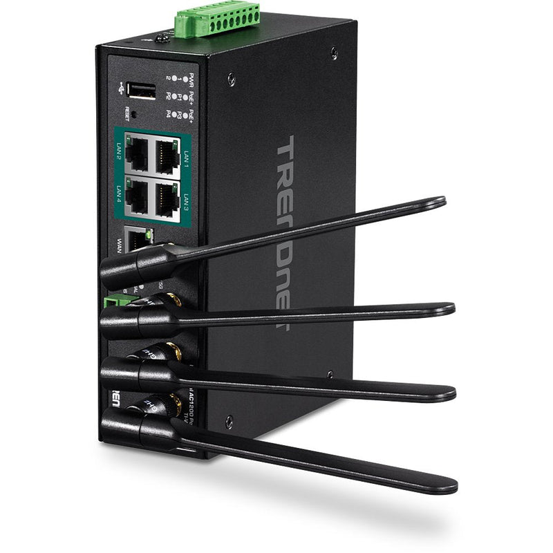Trendnet Router TI-WP100 Wireless Gigabit Ethernet Double Band (2,4GHZ / 5GHZ) Black