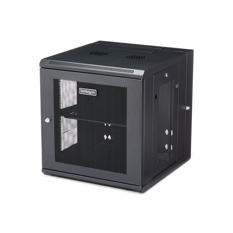 StarTech.com RK1224WALHM Cabinet Rack 12U Bastidor Wall Black
