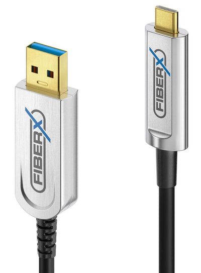Purelink Fiberx Serie - USB 3.1 Glasfaser Cable - USB-A USB-C - Hybrid - 10M — image 1