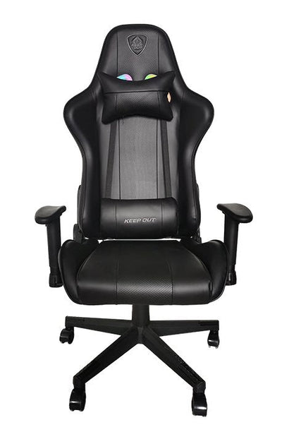 Chair Gaming Keepout Xspro-racing RGB Black Reposabrazos 2D/ Iluminacion RGB With Remote Control / Wheels Nylo — image 1