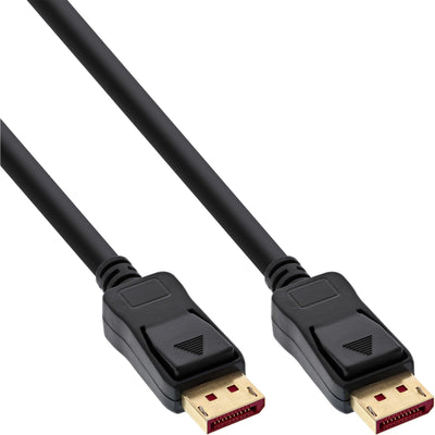 Inline Cable DisplayPort 1.4, 8K4K, Black Gold 1,5M — image 1