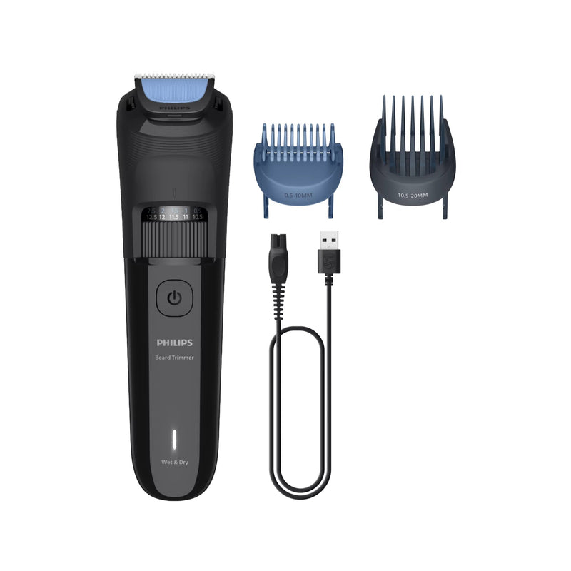 Philips Beard Trimmer 3000 Series BT3620/15 Arreglo Barba With Cuchillas Punta Redondeada
