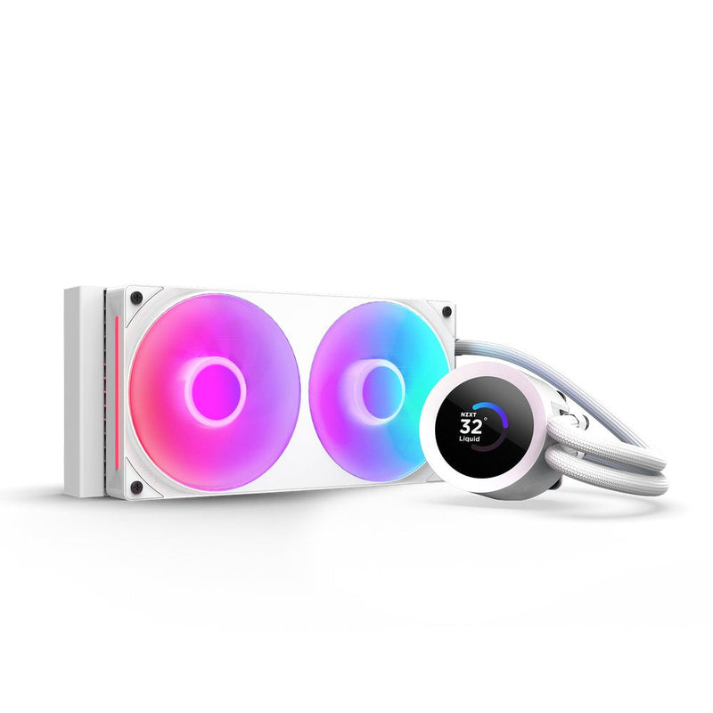 Nzxt Refrigerador Liquido CPU Kraken Plus RGB 240 White RL-KR240-W2