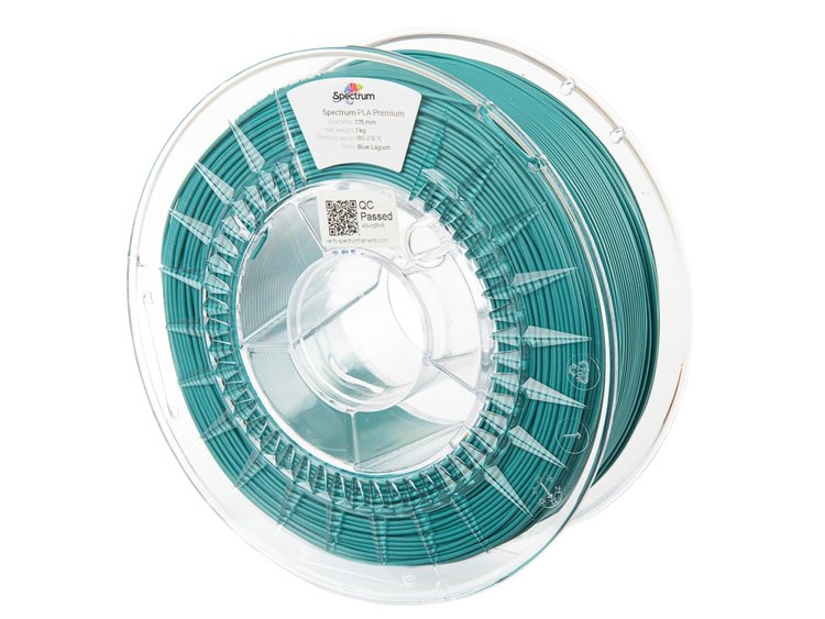 Spectrum 3D Filament / Pla Premium / 1,75MM / Blue Lagoon / Blue / 1KG