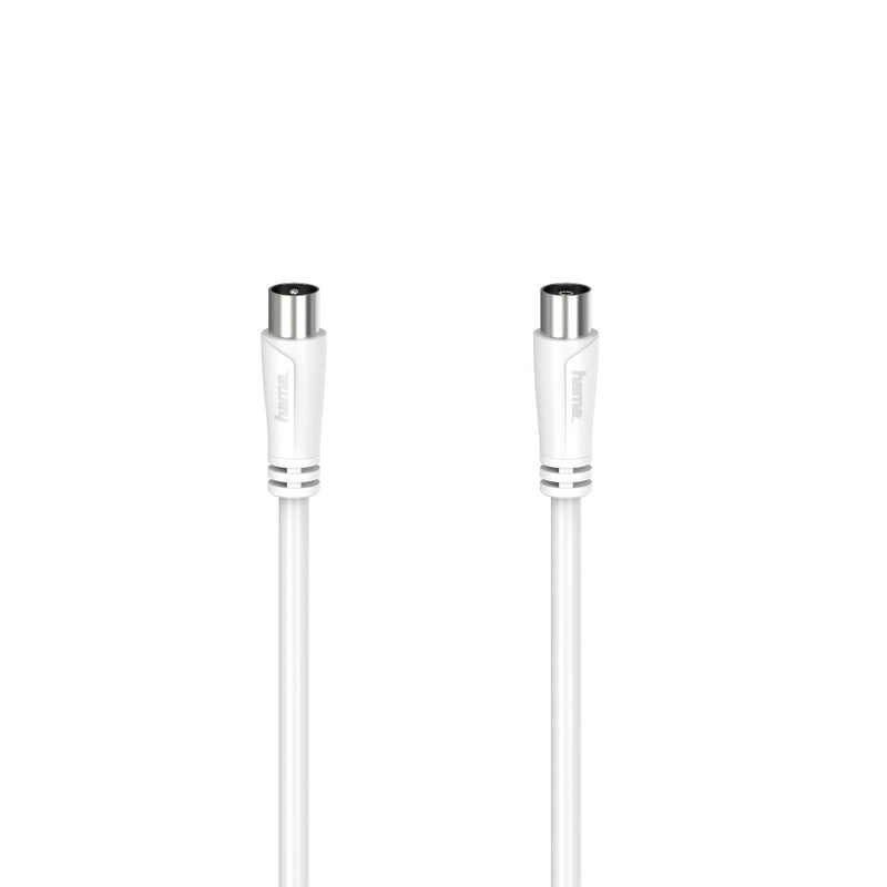 Hama Essential Cable Coaxial Antenna Male/Female - Length 20M- Double Blindaje - Apantallamiento 90DB - Impeda