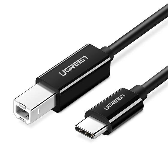 UGREEN Cable US241 USB 2.0 C-b Do Drukarki 2M Black
