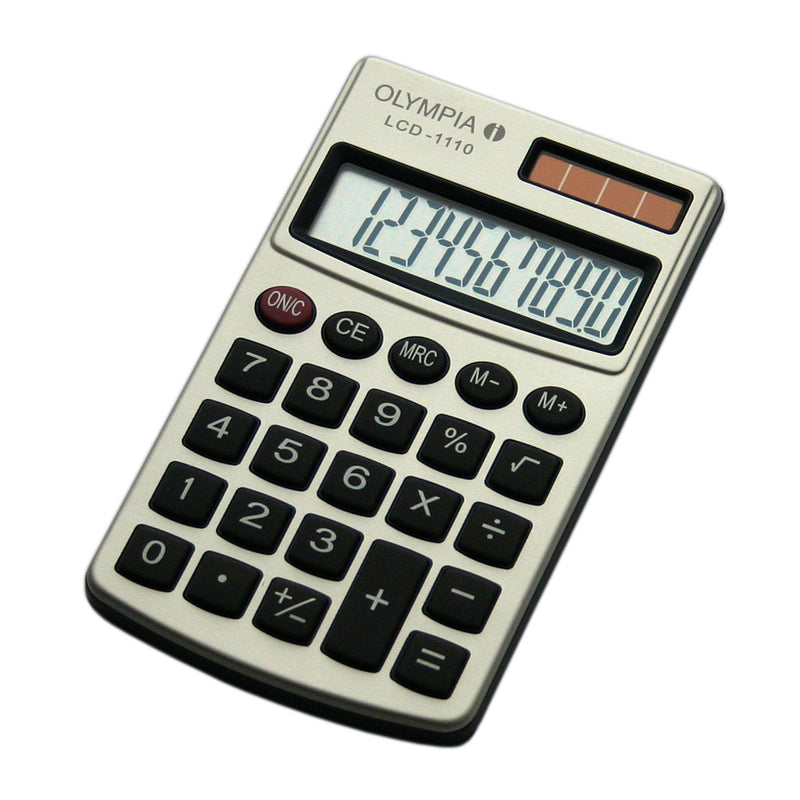 Olympia Calculator LCD-1110 Silver