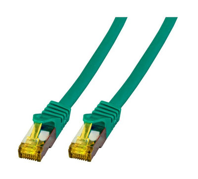 EFB Elektronik MK7001.0,5G Network Cable 0,5M CAT.6A S/FTP (s-STP) Green — image 1