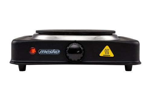 Adler Ms 6508 Hornillo Eléctrico, Zona Cocinado 15,4CM, 1000W Black