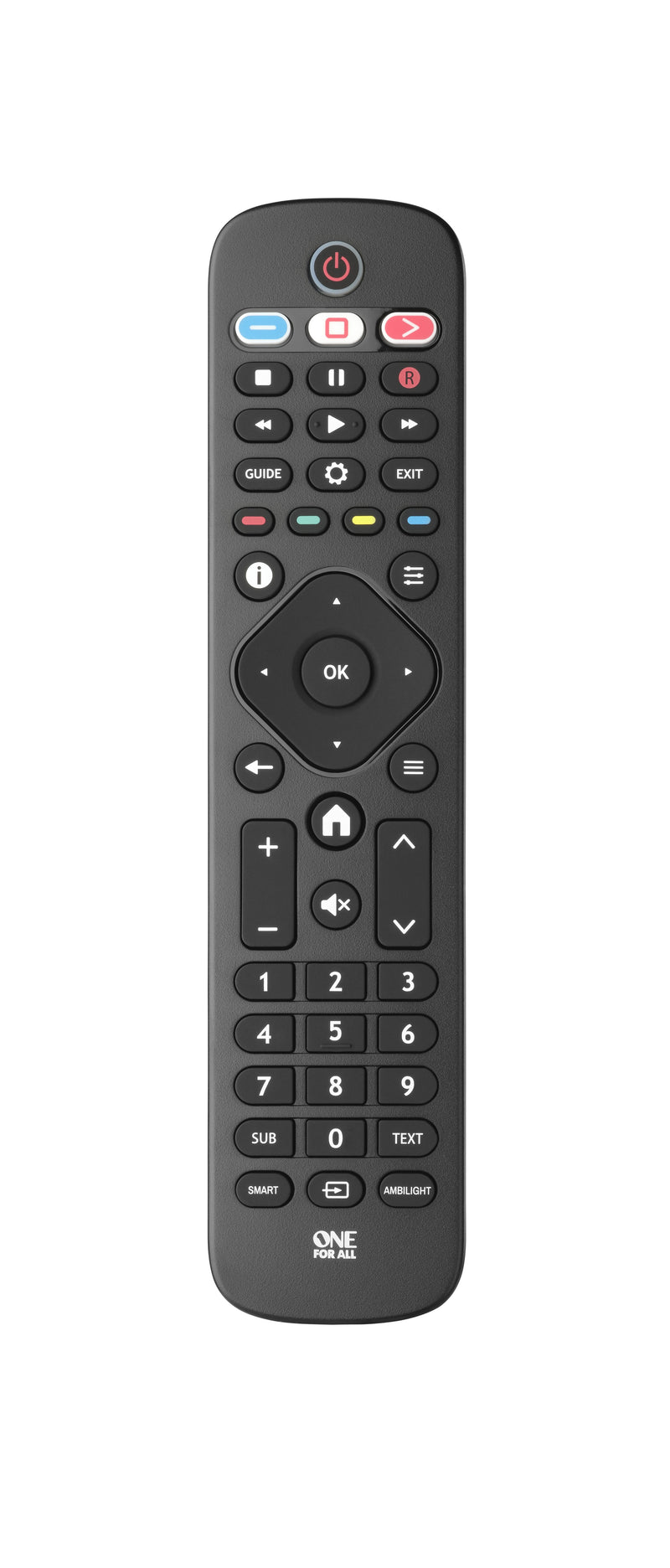 One For All Remote Control Spare Part Tvs Philips URC4913