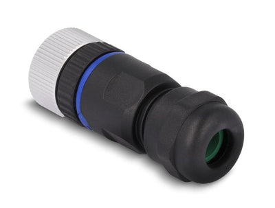 Delock 60536 M12 Connector Codificado a 4 Pines Female Assembly With Connection Screw — image 1