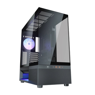 Cougar PC Case Midi-tower CFV220, Argb, Glass Black — image 1