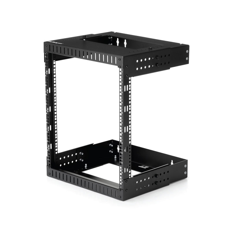 StarTech.com Cabinet Rack Servers Frame Abierto 12U Assembly Wall - Depth Adjustable 12A 20 Profun