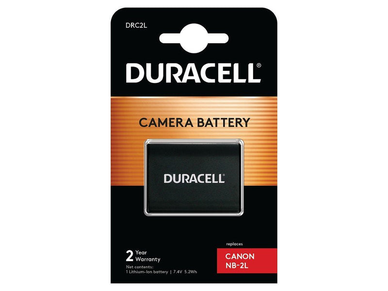 Duracell Digital Camera Battery 7.4V 700MAH Duracell Replacement Canon NB-2L DRC2L