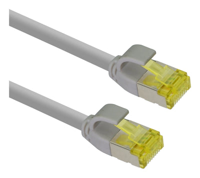 Helos Ultra Slim Network Cable S/FTP CAT.6A Grey 2,0M — image 1