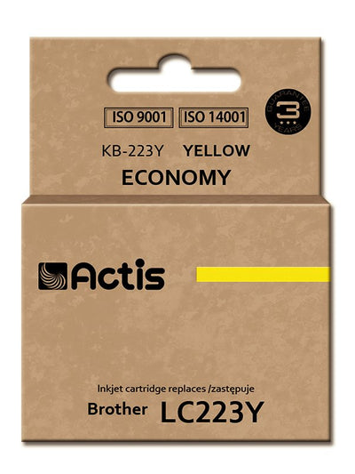 Actis Ink KB-223Y (reemplazo Brother LC223Y - Standard - 10ML - Yellow — image 1