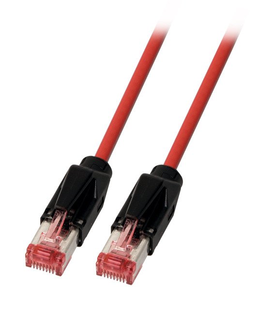 Efb RJ45 Network Cable CAT.6A S FTP Pur Draka UC900 TM21 Red 3M