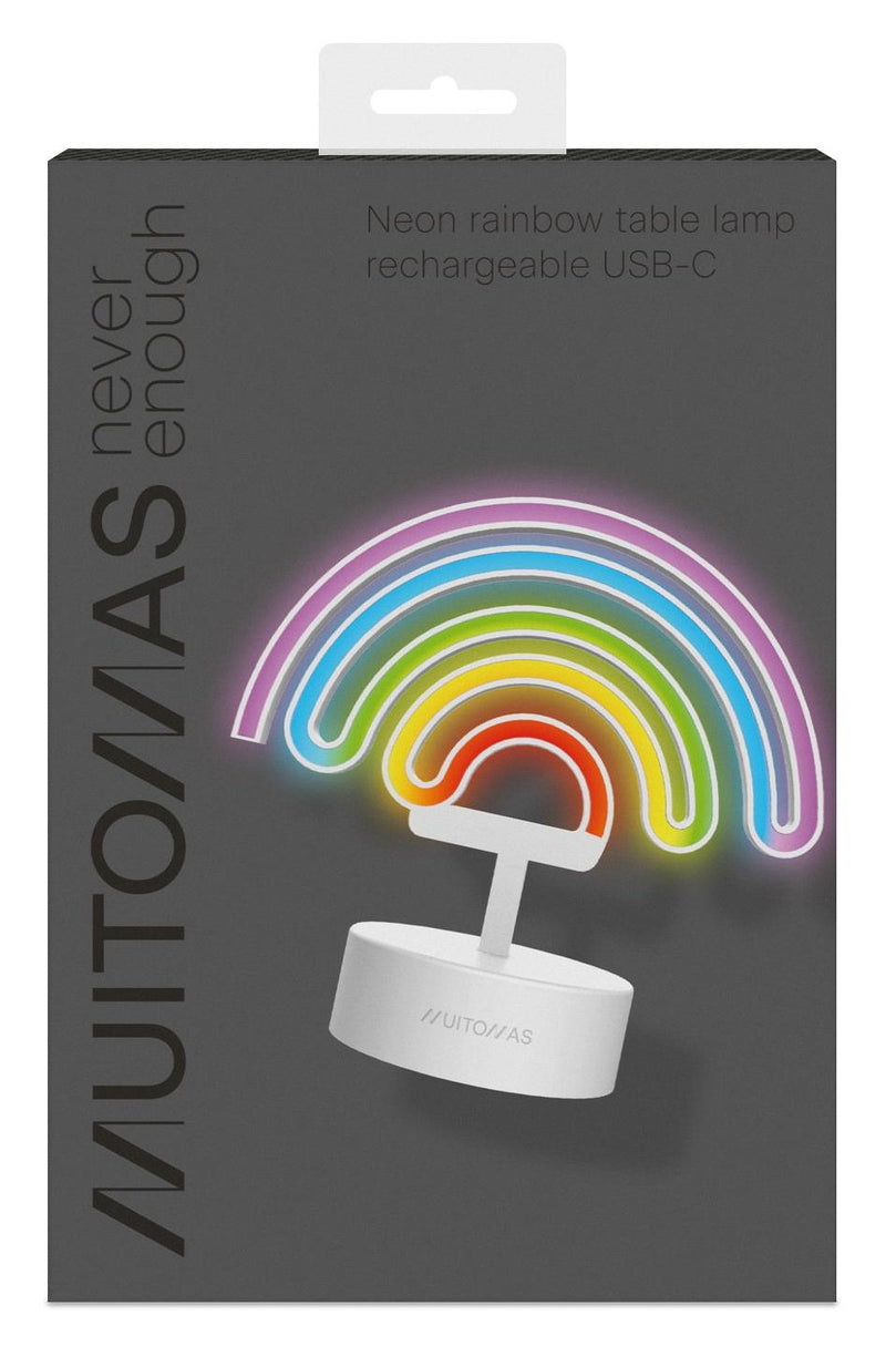 Neon Table Lamp Type-c Rainbow