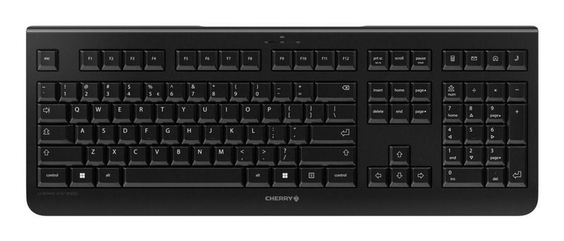 Cherry Keyboard German Tas KW 3000 Wireless Black