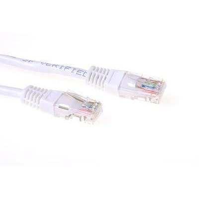 White 10 Meter U UTP CAT.6A Patch Cable With RJ45 Connectors — image 1