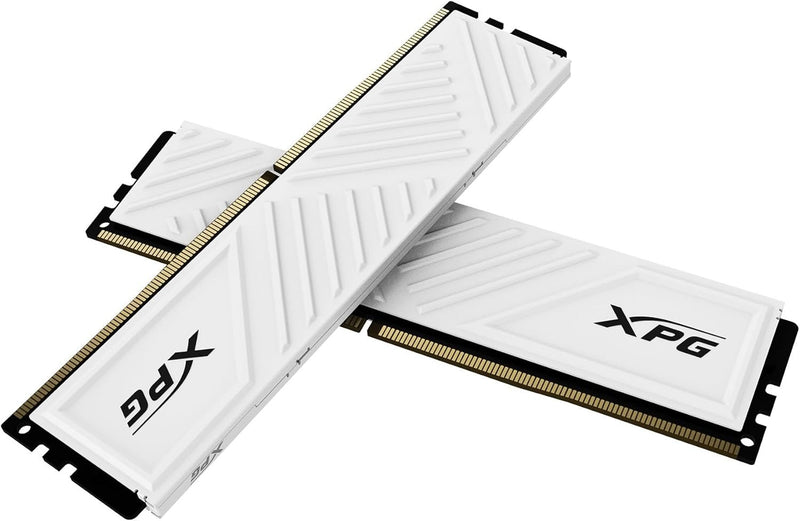 ADATA Memory DIMM 64GB DDR4-3200 (2X 32GB) White AX4U320032G16A-DTWHD35, Xpg Gammix D35, Intel Xmp