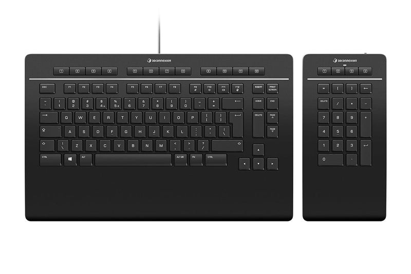 3DCONNEXION Keyboard Pro With Numpad, Spanish (3DX-700093)