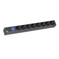 Bachmann Power Strip Pdu 19 Bluenet BN0500 8VÍAS, 1U Grey 2 Metres 8002054 — image 1